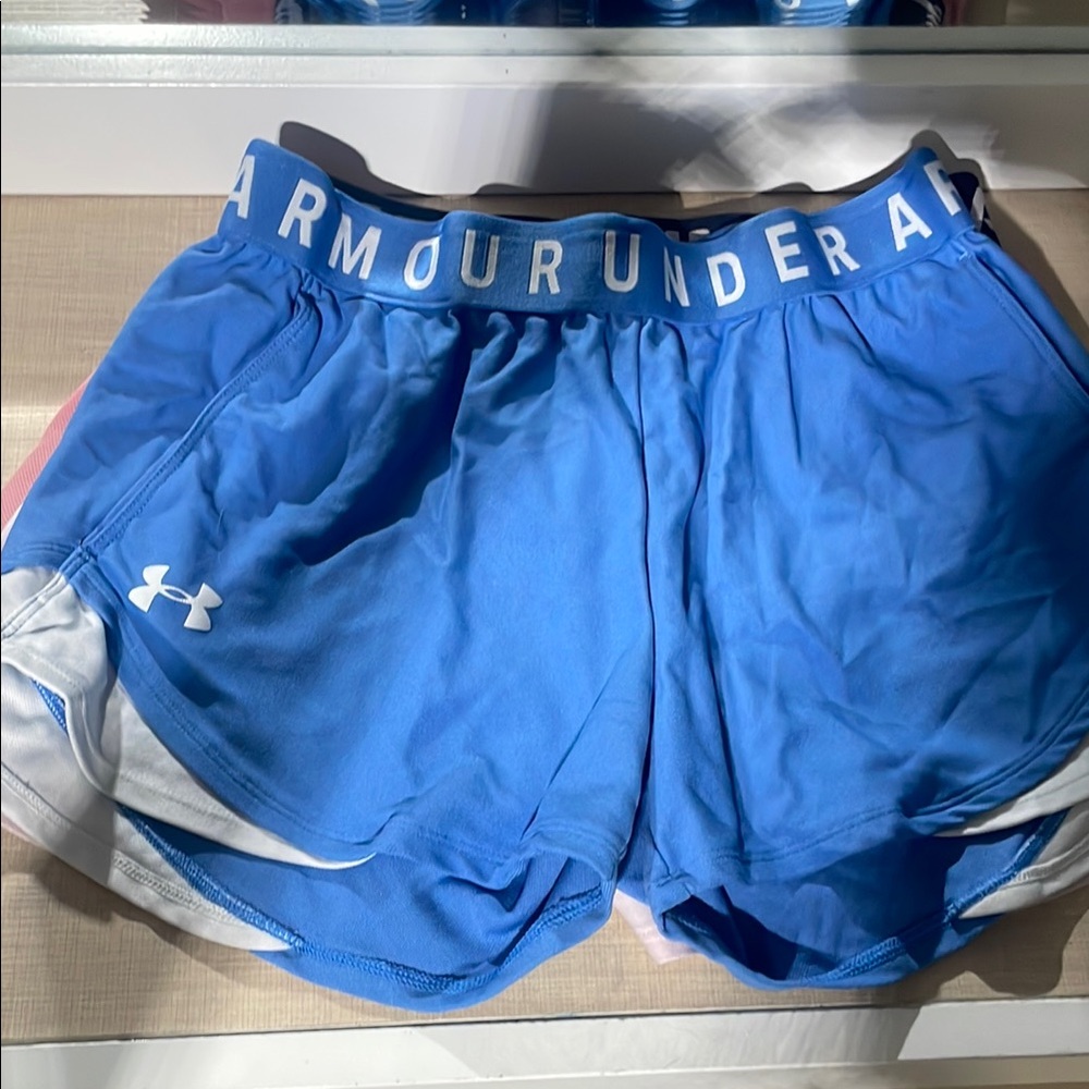 Under Armour Blue Athletic Shorts
